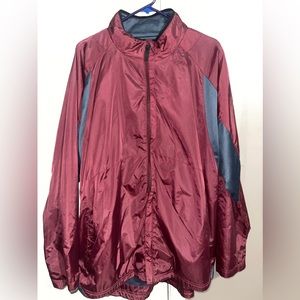 Men's BCG Windbreaker / Jacket Maroon XL